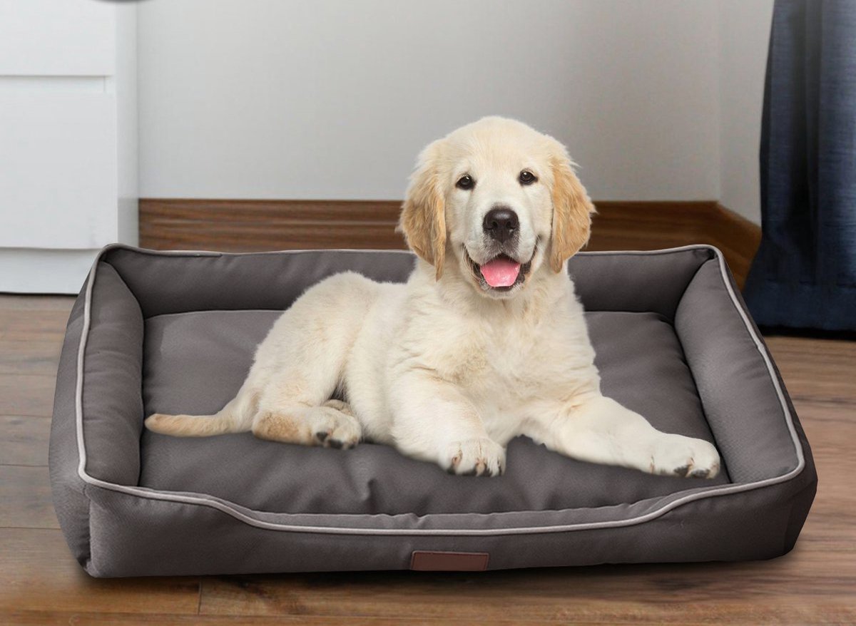 Edged Calming Pet Bed