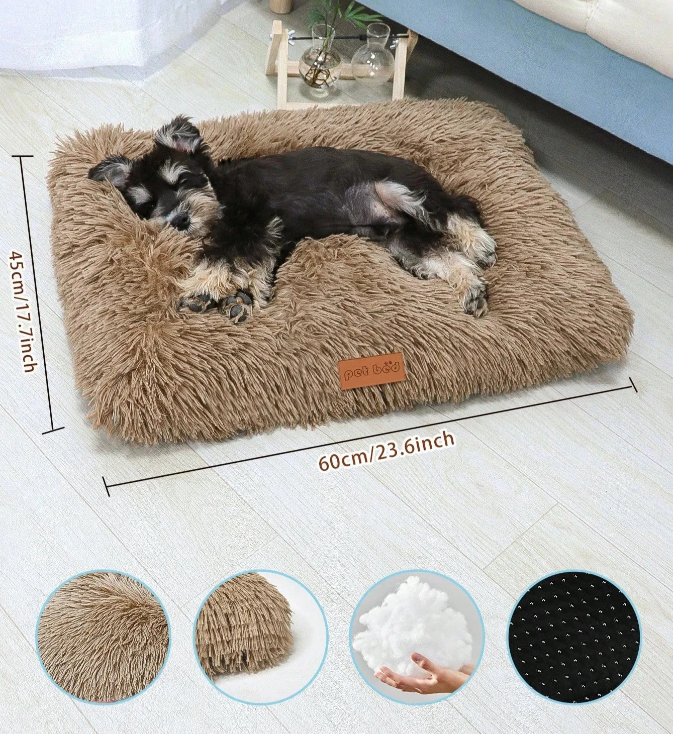 Ultra Soft Cozy Pet Bed