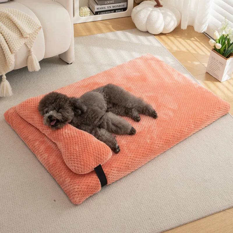 Orthopedic Dog Bed with Pillow